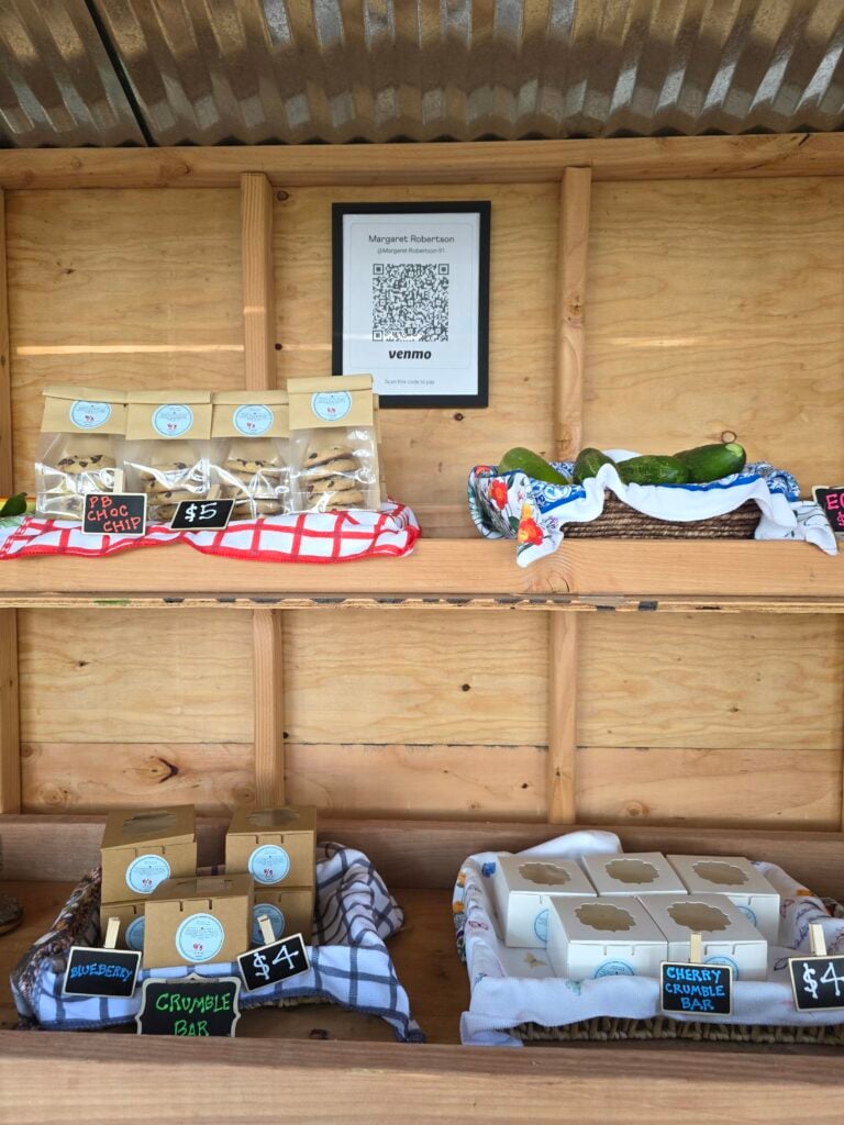 items for sale at Mesa View Homestead farmstand